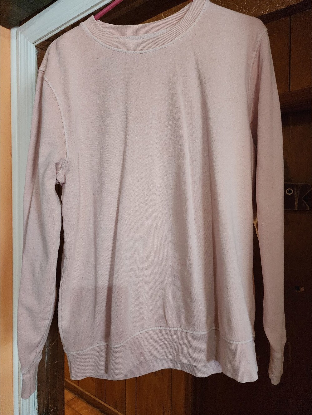 Goodfellow & Co Pale Pink Sweatsh Classic Crewneck Sweater Size M